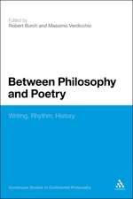 Between Philosophy and Poetry: Writing, Rhythm, History