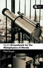 Kant's 'Groundwork for the Metaphysics of Morals': A Reader' Guide