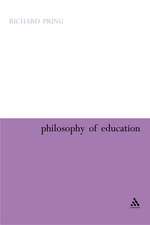 The Philosophy of Education