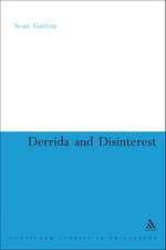 Derrida and Disinterest