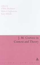 J. M. Coetzee in Context and Theory