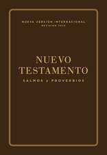 NVI, Nuevo Testamento de bolsillo, con Salmos y Proverbios, Leatherflex, Café