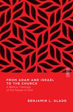 From Adam and Israel to the Church – A Biblical Theology of the People of God