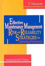 Effective Maintenance Management