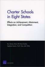 Charter Schools in Eight States