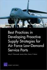 Best Practices in Developing Proactive Supply Strategies for Air Force Low-Demand Service Parts