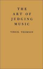 Art of Judging Music