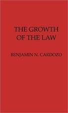 The Growth of the Law.