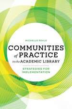 Communities of Practice in the Academic Library