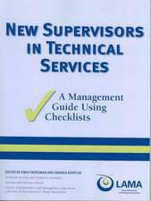 New Supervisors in Technical Services