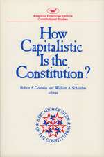 How Capitalistic Is the Constitution?