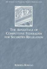 The Advantage of Competitive Federalism for Securities