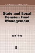 State and Local Pension Fund Management