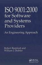 Iso 9001: 2000 for Software and Systems Providers: An Engineering Approach