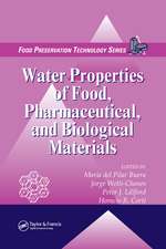 Water Properties of Food, Pharmaceutical, and Biological Materials