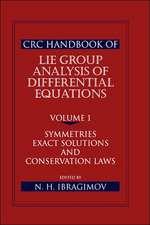 CRC Handbook of Lie Group Analysis of Differential Equations, Volume I: Symmetries, Exact Solutions, and Conservation Laws