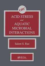 Acid Stress and Aquatic Microbial Interactions