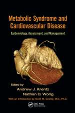 Metabolic Syndrome and Cardiovascular Disease: Epidemiology, Assessment, and Management