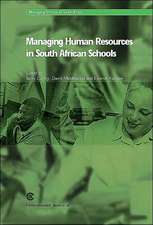 Managing Human Resources in South African Schools