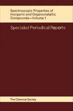 Spectroscopic Properties of Inorganic and Organometallic Compounds: Volume 1