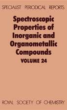 Spectroscopic Properties of Inorganic and Organometallic Compounds: Volume 24