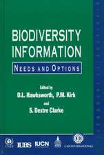 Biodiversity Information – Needs and Operations