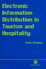 Electronic Information Distribution in Tourism and Hospitality