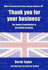 'Thank You for Your Business': The Jewish Contribution to the British Economy