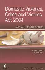 Domestic Violence, Crime and Victims ACT 2004