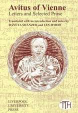 Avitus of Vienne: Letters and Selected Prose