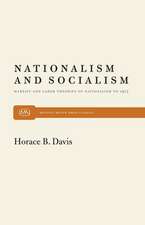 Nationalism and Socialism