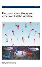 Electrocatalysis - Theory and Experiment at the Interface: Faraday Discussions No 140