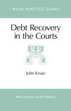 Kruse, J: Debt Recovery in the Courts