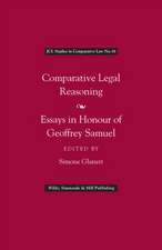 Comparative Legal Reasoning: Essays in Honour of Geoffrey Sa