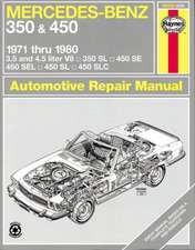 Mercedes-Benz 350 and 450 V8, 1971-1980: 4 & 5 Cyl