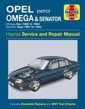 Opel Omega & Senator Petrol (Nov 86 – 94) Haynes Repair Manual