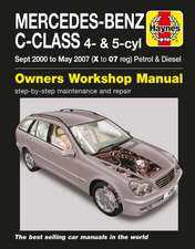 Mercedes–Benz C–Class Petrol & Diesel (Sept 00 – May 07) Haynes Repair Manual