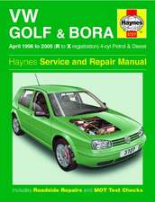 VW Golf & Bora Petrol & Diesel (April 98 – 00) Haynes Repair Manual