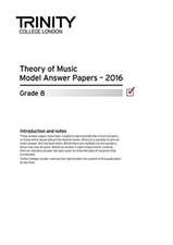 Theory Model Answer Papers Grade 8 2016