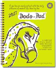 Dodo Pad Desk Diary 2017 - Calendar Year Week to View Diary