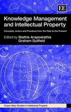 Knowledge Management and Intellectual Property – Concepts, Actors and Practices from the Past to the Present