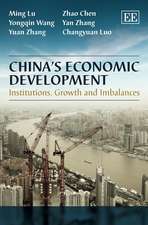 China′s Economic Development – Institutions, Growth and Imbalances