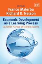 Economic Development as a Learning Process – Variation Across Sectoral Systems