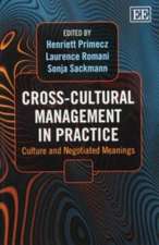 Cross–Cultural Management in Practice – Culture and Negotiated Meanings