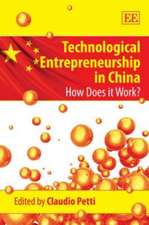 Technological Entrepreneurship in China – How Does it Work?