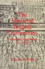 The Medieval English Universities