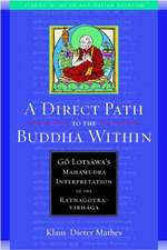 A Direct Path to the Buddha Within: Go Lotsawa's Mahamudra Interpretation of the Ratnagotravibhaga