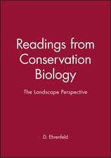 Readings from Conservation Biology – The Landscape Perspective