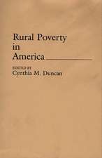 Rural Poverty in America