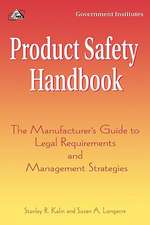 Product Safety Handbook